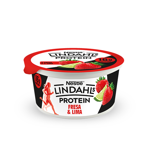 Lindahls PROTEIN PUDDING FRESA LIMA